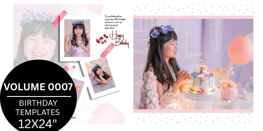 Birthday Templates 12X24 - 0007